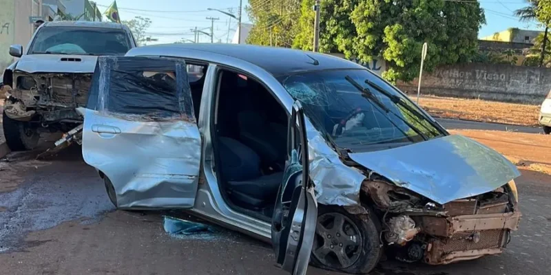 Acidente entre dois veículos deixa vítimas em Pontes e Lacerda