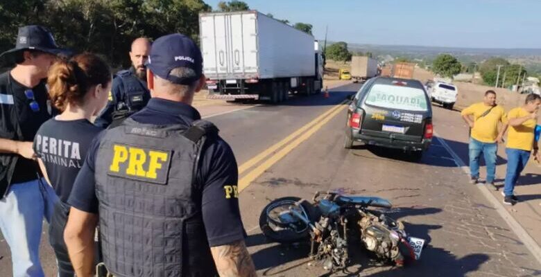 Motociclista morre em acidente na BR