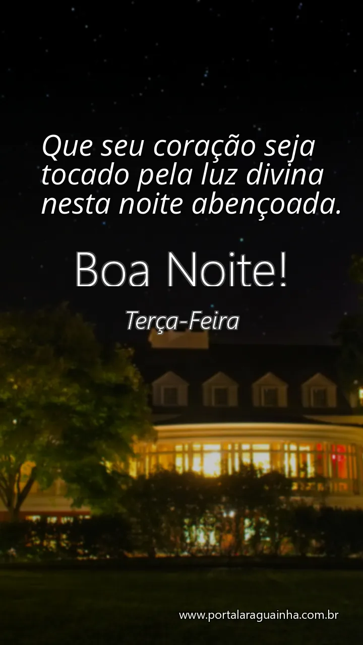 Que seu coração seja tocado pela luz divina nesta noite abençoada.