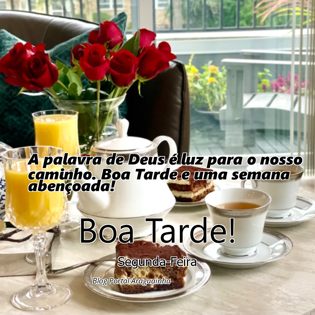 A palavra de Deus é luz para o nosso caminho. Boa Tarde e uma semana abençoada!