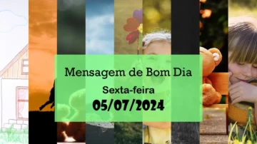 Mensagem de Bom Dia para Sexta feira (05 07 2024 Julho) dark