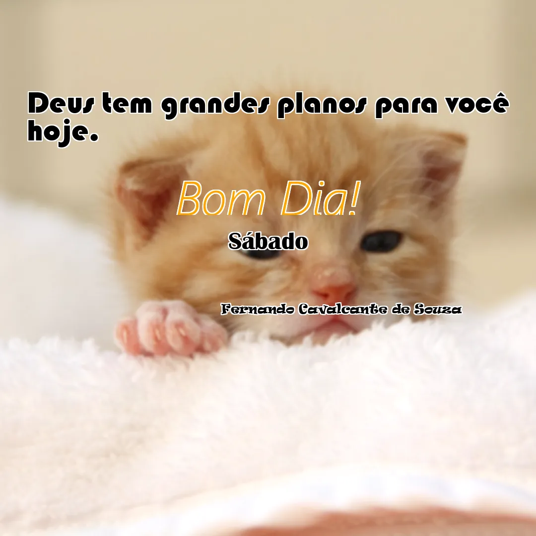 Deus tem grandes planos para você hoje.