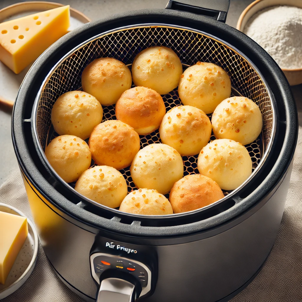 como assar pao de queijo na airfryer 1
