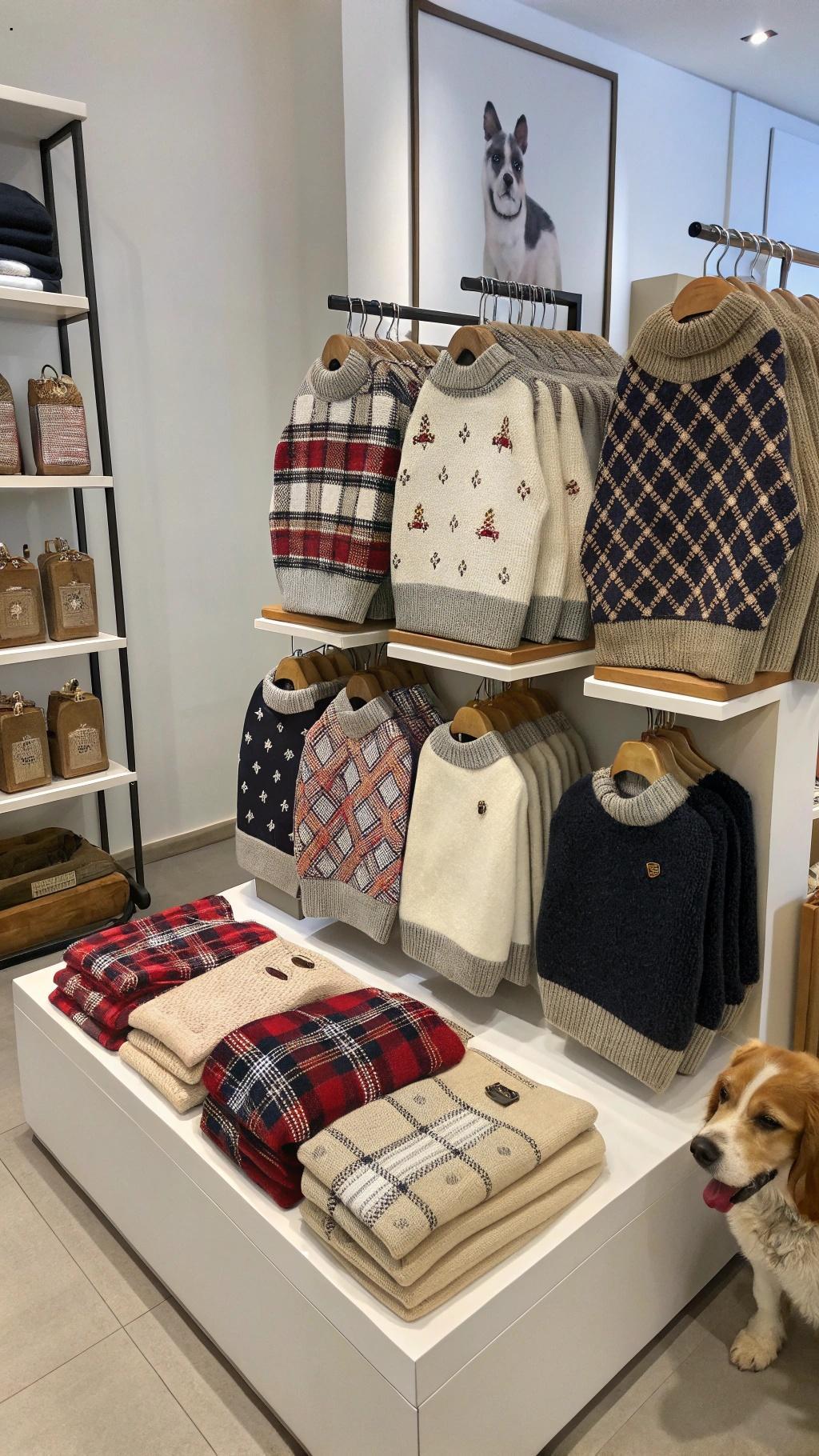 Central Pet oferece uma seleção elegante de agasalhos para pets.