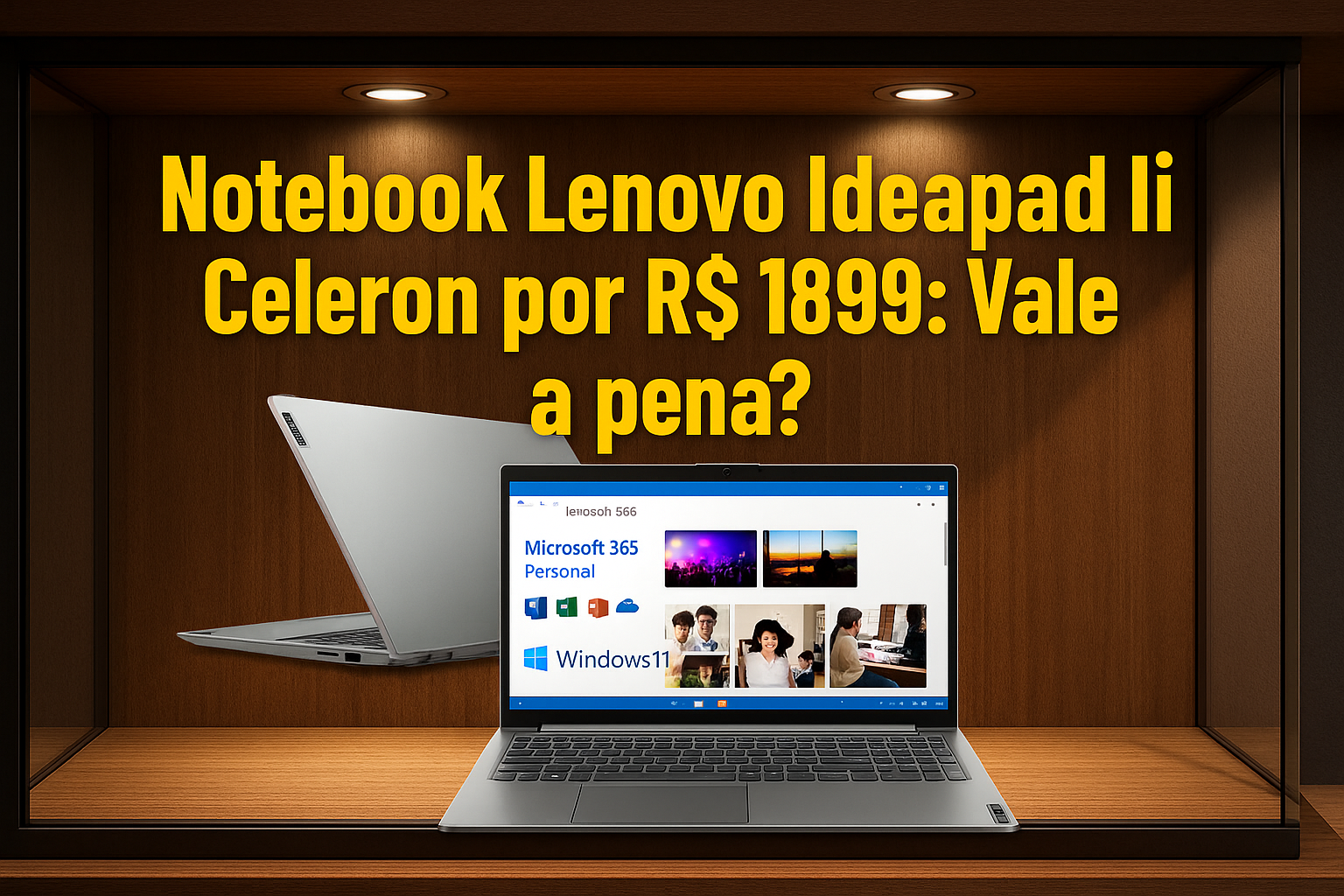 Notebook Lenovo Ideapad 1i Celeron