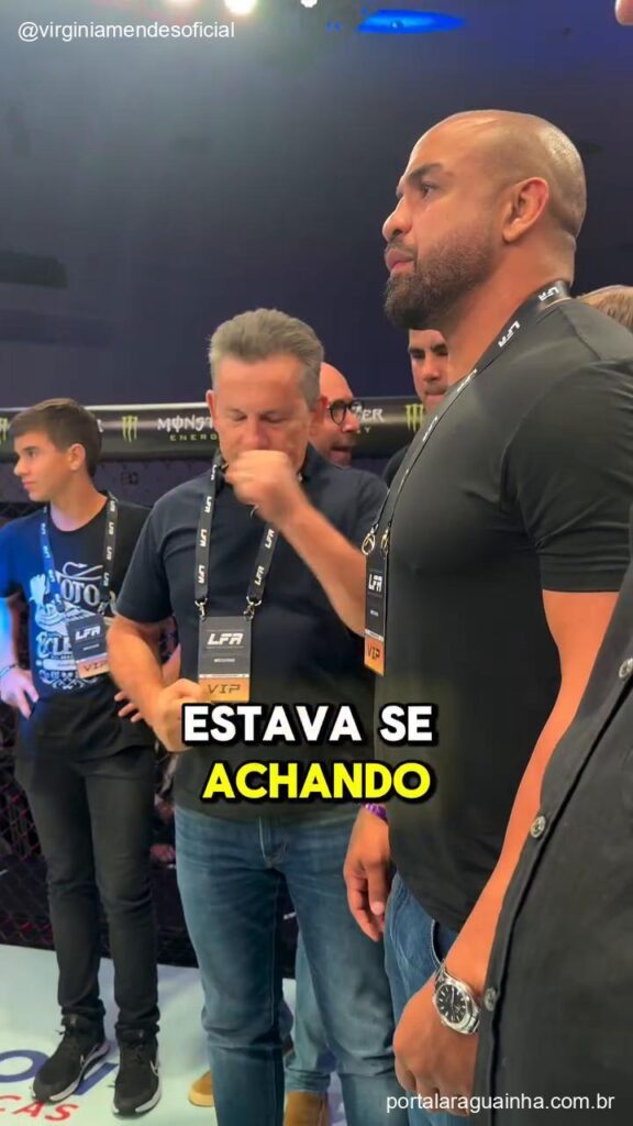 Mauro mendes se achando lutador mma