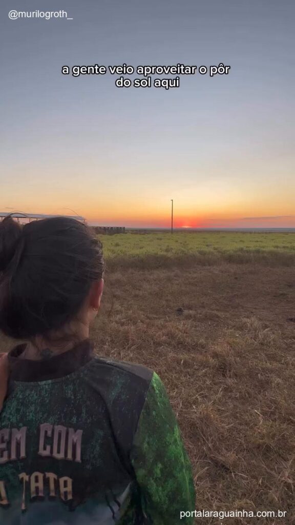 Por do sol romantico mato grosso abertura