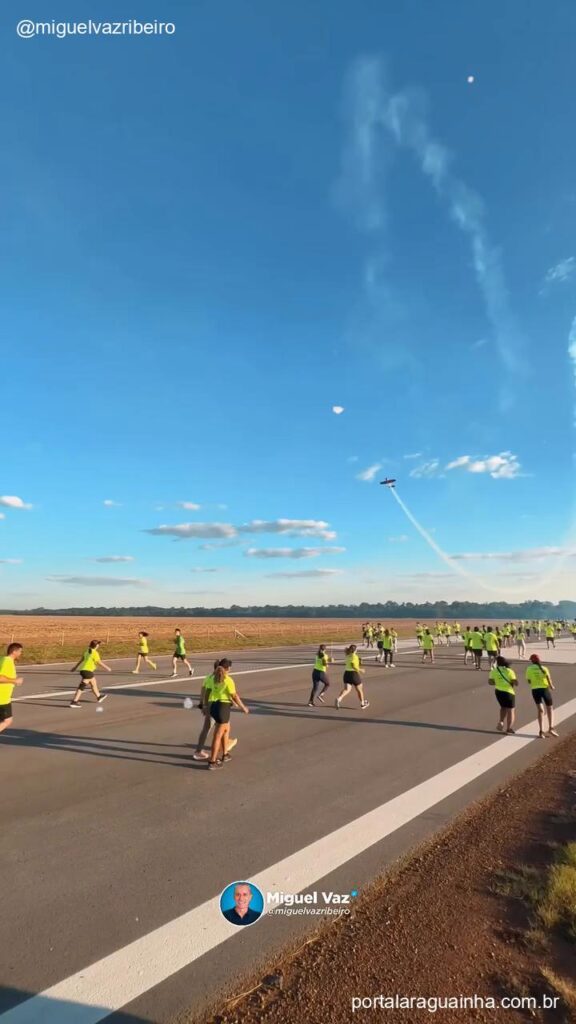 Prefeito miguel vaz caminhada corrida
