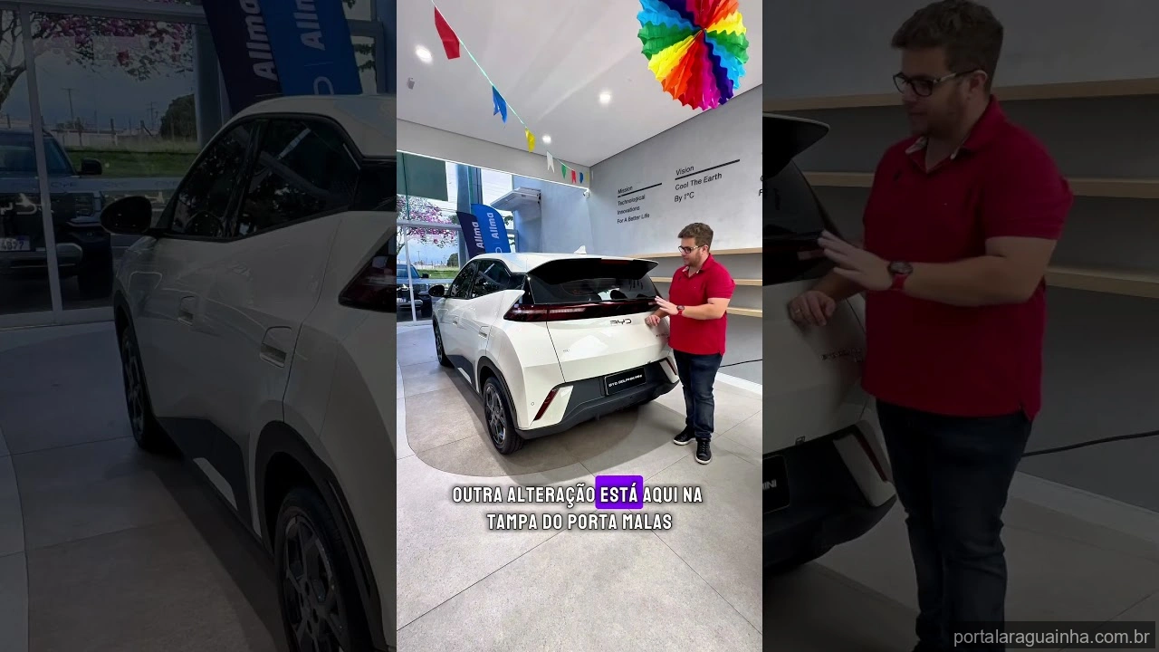 EXCLUSIVO! O Futuro Chegou? NOVO BYD DOLPHIN MINI 2026 Surge em Vídeo Teaser!