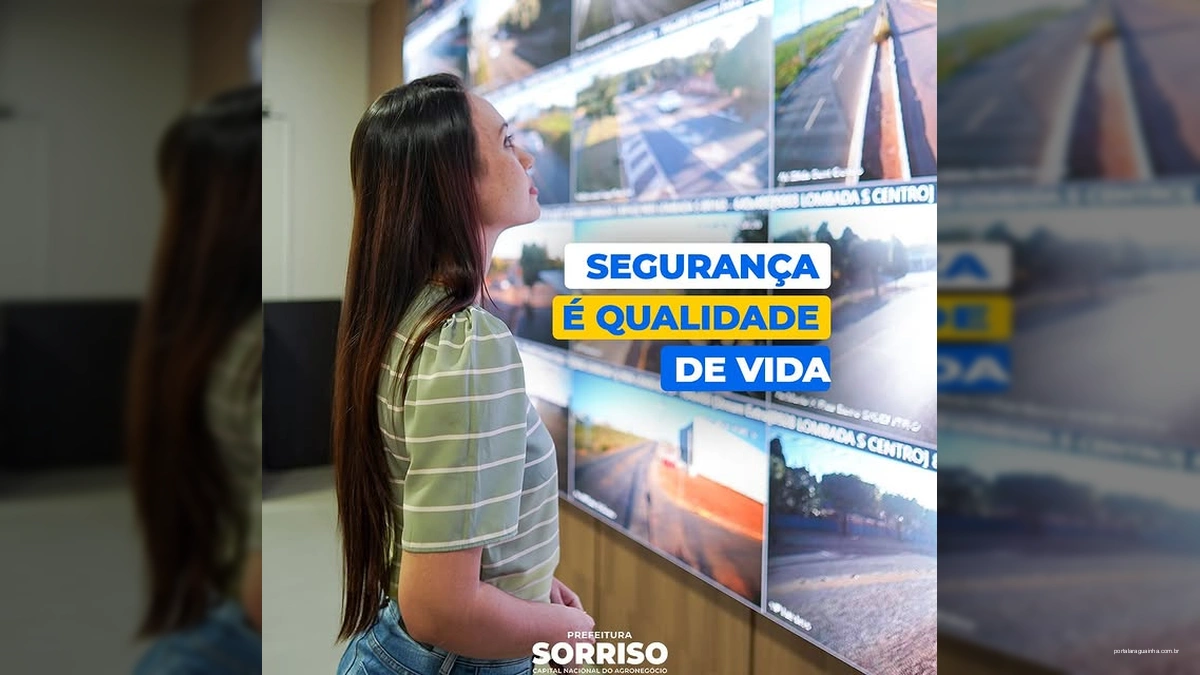 Sorriso Aprimora Segurança com Centro de Controle e Centenas de Câmeras em Tempo Real!