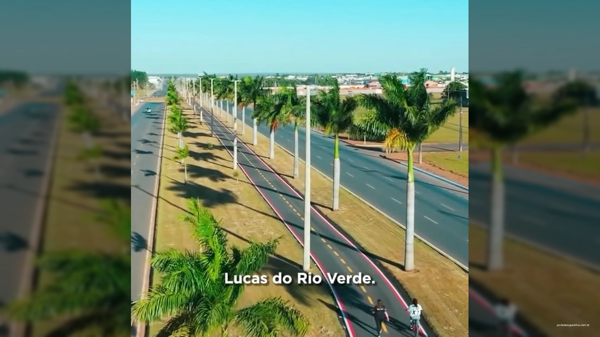 Lucas do Rio Verde Celebra Ciclovia da Avenida das Nações Completamente Revitalizada!