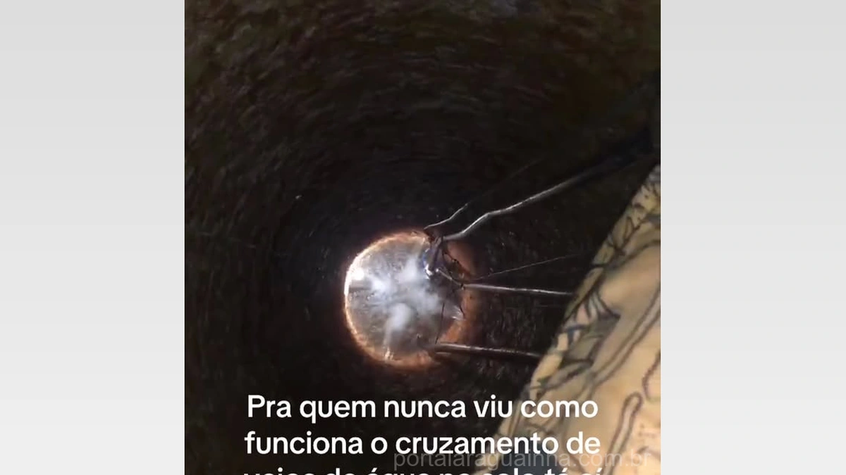 Fenômeno Subterrâneo: Vídeo Revela ‘Veios de Água’ com Vazão Incrível!