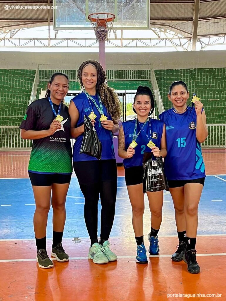 Equipe feminina basquete 3x3 lucas rio verde campeas
