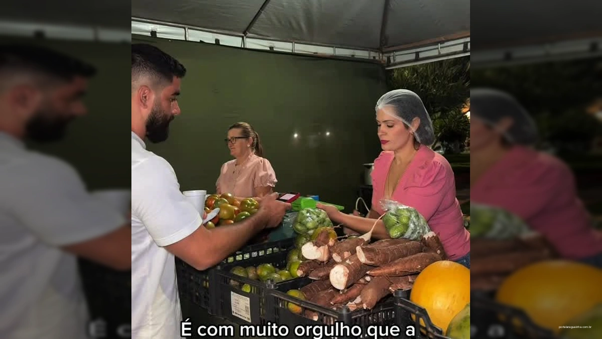Noite Mágica em Feliz Natal: Feira da Agricultura Familiar e Cine Feliz Celebram Comunidade e Progresso Local