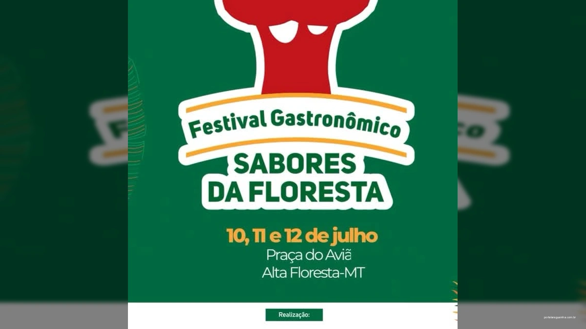 Alta Floresta em Festa: Festival Gastronômico Sabores da Floresta Agita a Praça do Avião!
