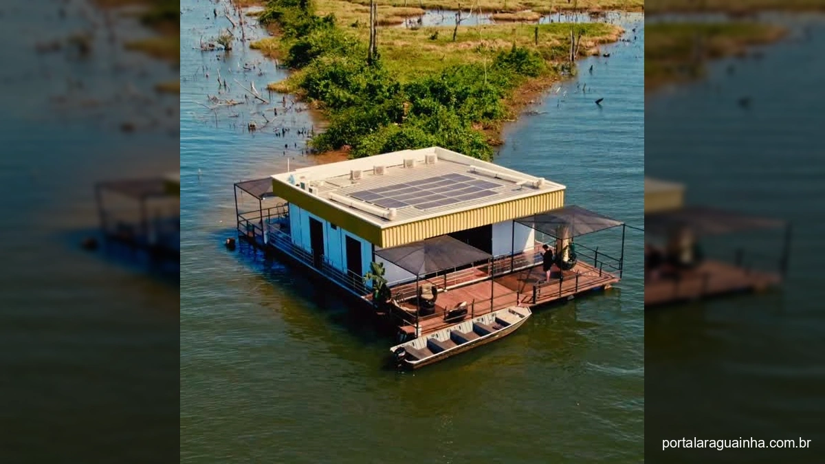Paraíso Flutuante Revelado no Rio Teles Pires em Itaúba, MT: Um Oásis de Tranquilidade e Aventura!