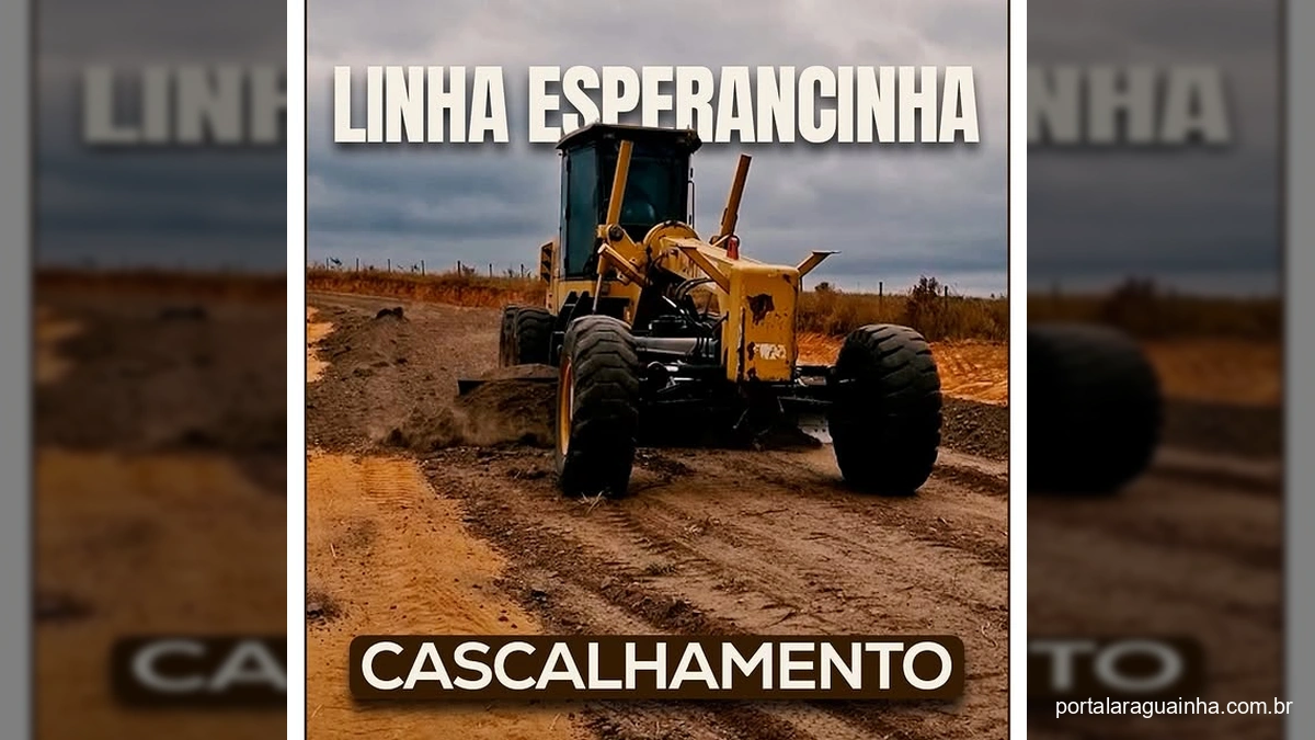 Revolução nas Estradas de Juara: Linha Esperancinha Recebe Cascalhamento de Qualidade!