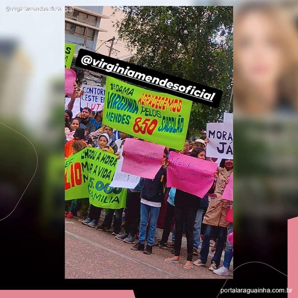 Multidao manifestantes contorno leste cuiaba