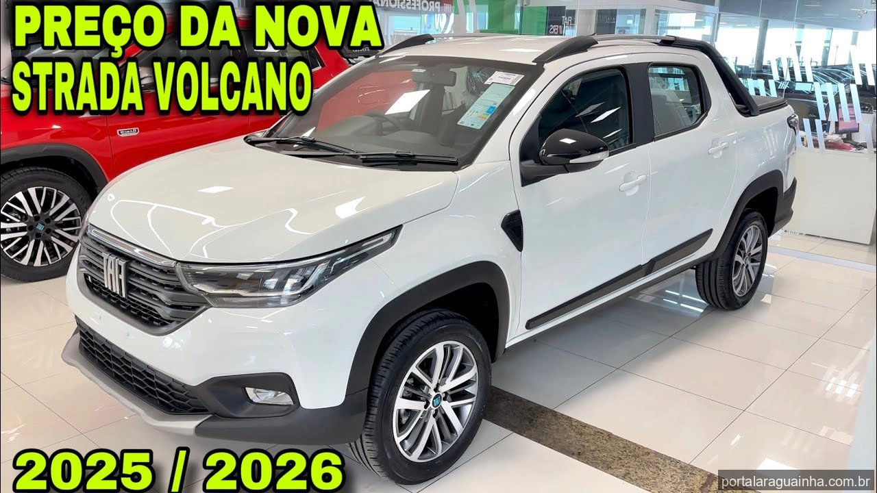 Fiat Strada Volcano 2025/2026: Preços Atualizados Revelados em Vídeo Exclusivo!