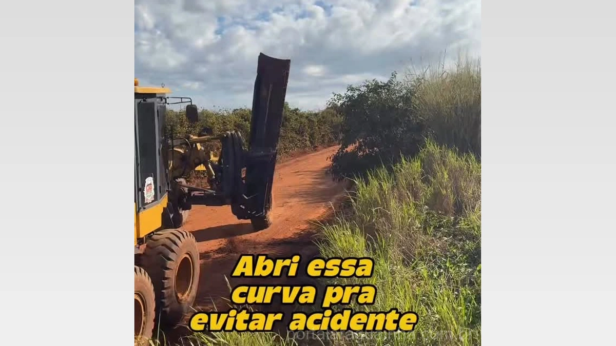 Herói da Patrola: Operador Michael Transforma Curva Perigosa em Via Segura em Itaberá, SP!