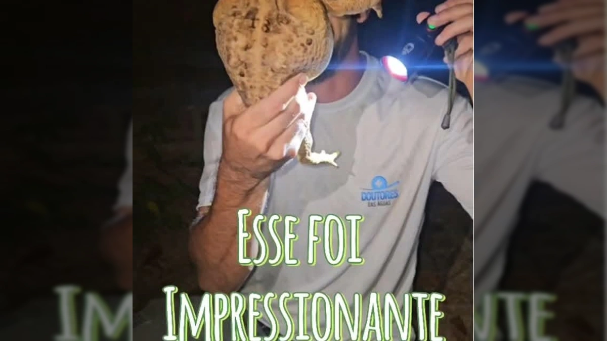 Essa Criatura Gigante Foi Encontrada na Amazônia e Deixou um Homem Chocado com Seu Tamanho!