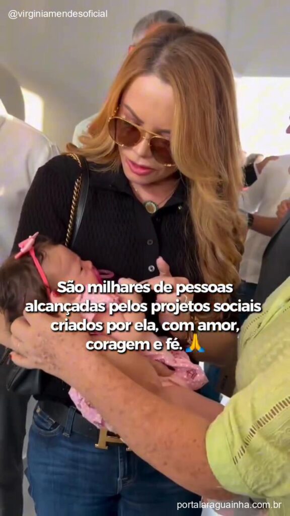 Virginia mendes bebe indigena