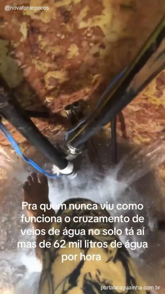 Volume agua por hora