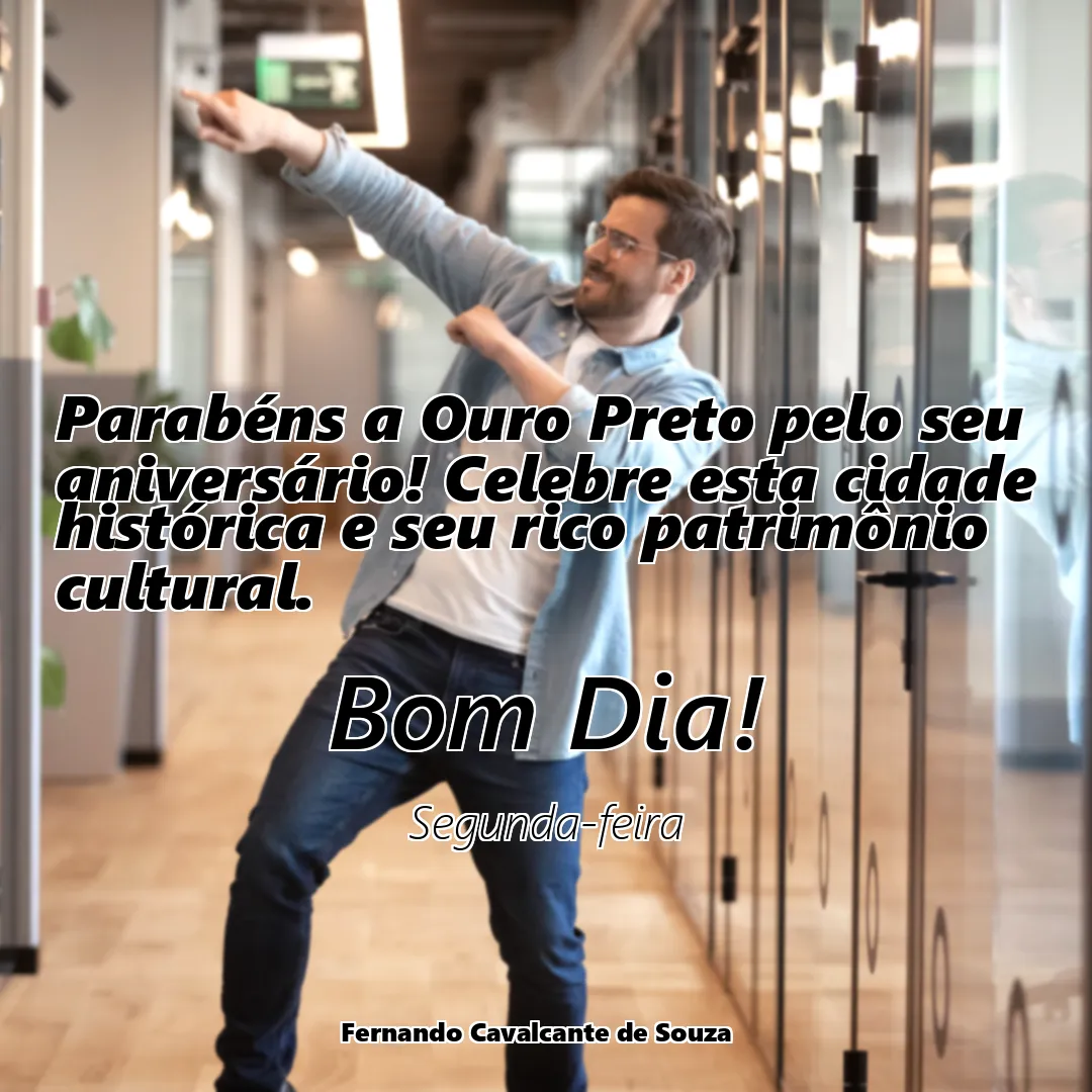 Parabéns a Ouro Preto pelo seu aniversário! Celebre esta cidade histórica e seu rico patrimônio cultural.