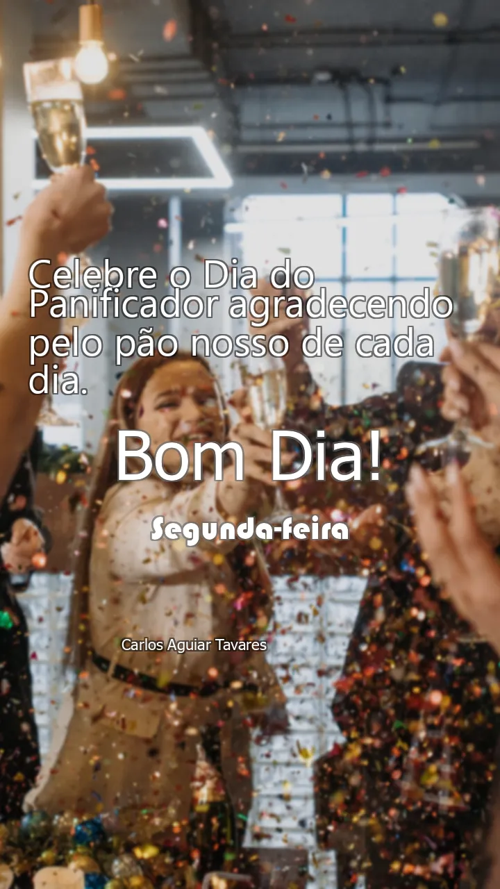 Celebre o Dia do Panificador agradecendo pelo pão nosso de cada dia.