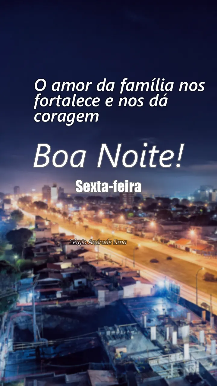 O amor da família nos fortalece e nos dá coragem