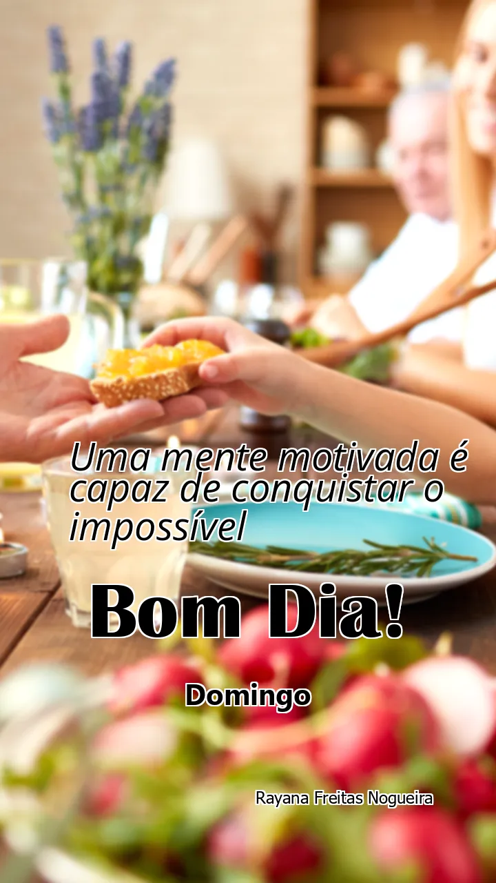 Uma mente motivada é capaz de conquistar o impossível