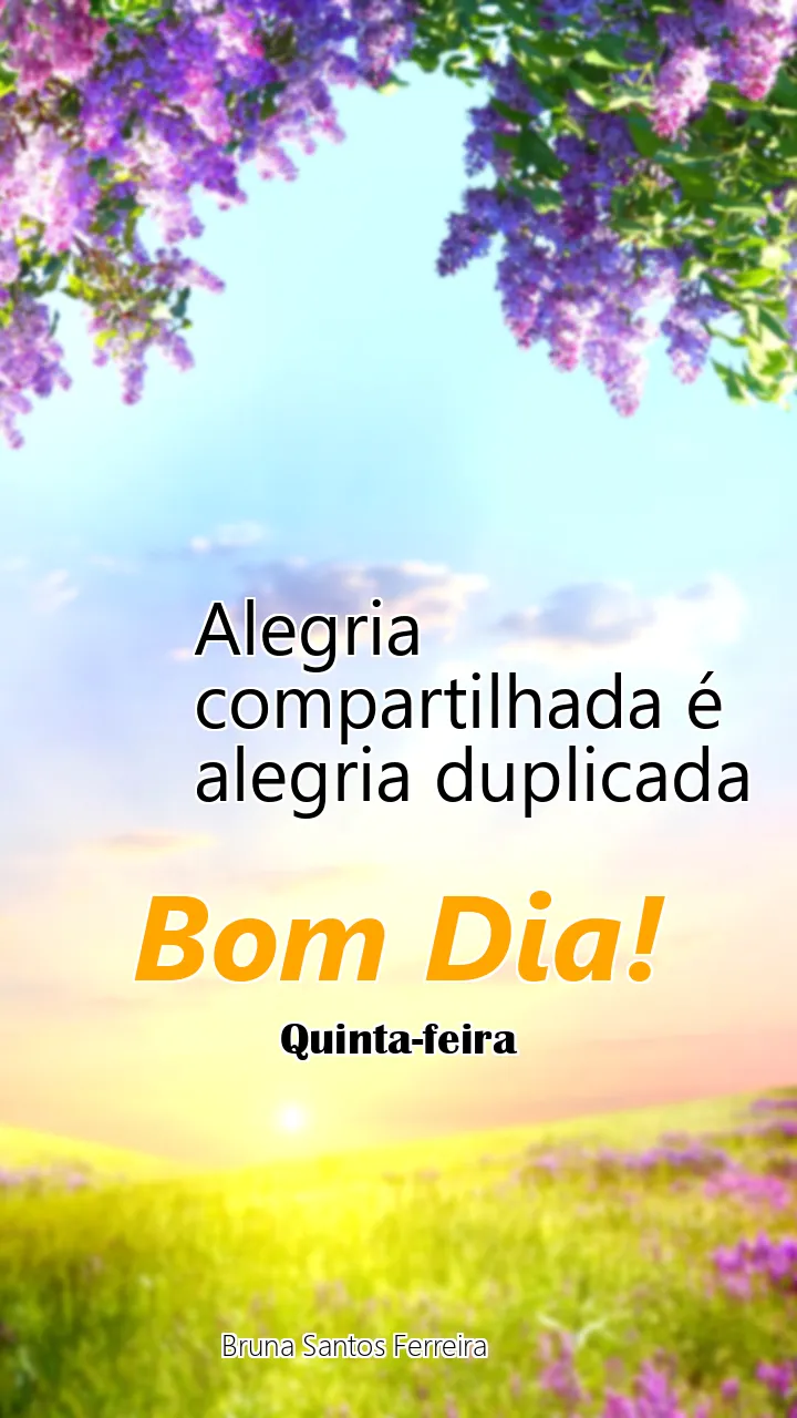 Alegria compartilhada é alegria duplicada